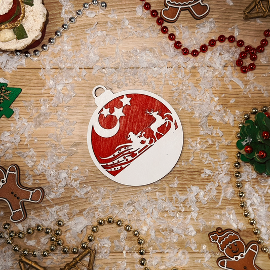 Köralakú Karácsonyfa díszek (15 változat)