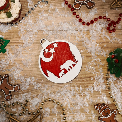 Köralakú Karácsonyfa díszek (15 változat)