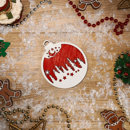 Köralakú Karácsonyfa díszek (15 változat)