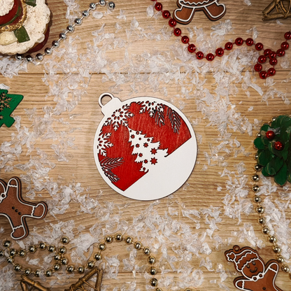 Köralakú Karácsonyfa díszek (15 változat)