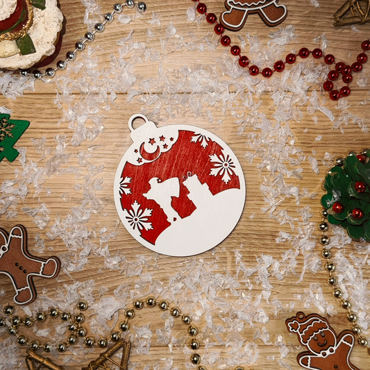 Köralakú Karácsonyfa díszek (15 változat)