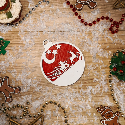 Köralakú Karácsonyfa díszek (15 változat)