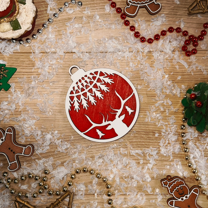 Köralakú Karácsonyfa díszek (15 változat)