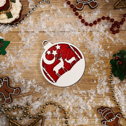 Köralakú Karácsonyfa díszek (15 változat)