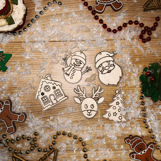 Karácsonyi színező csomag | Karácsonyfa dísz